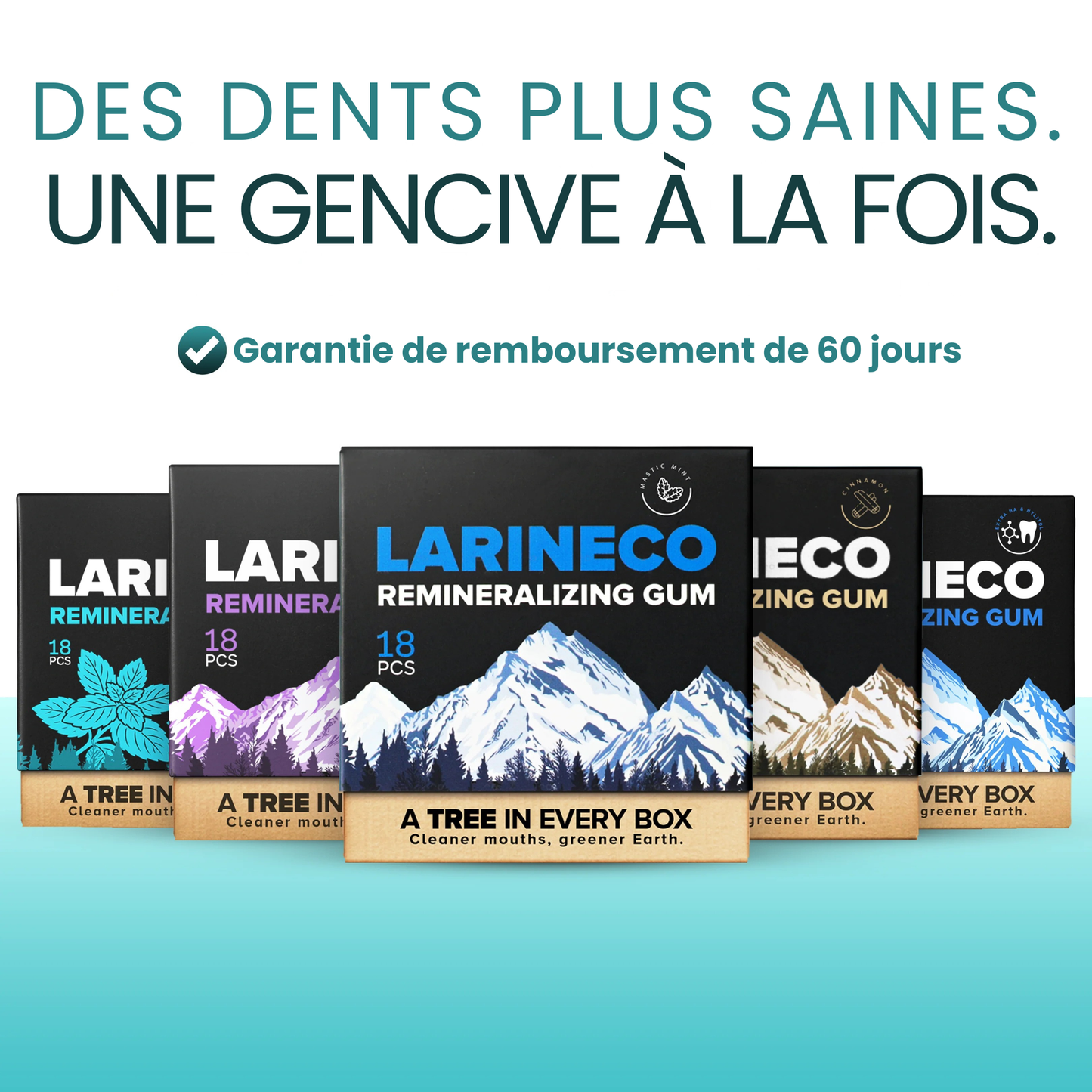 dentifrice “naturel” - Gomme reminéralisante - علكة إعادة التمعدن