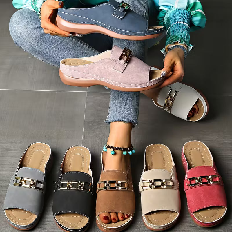 mule femme orthopedique avec une touche classe