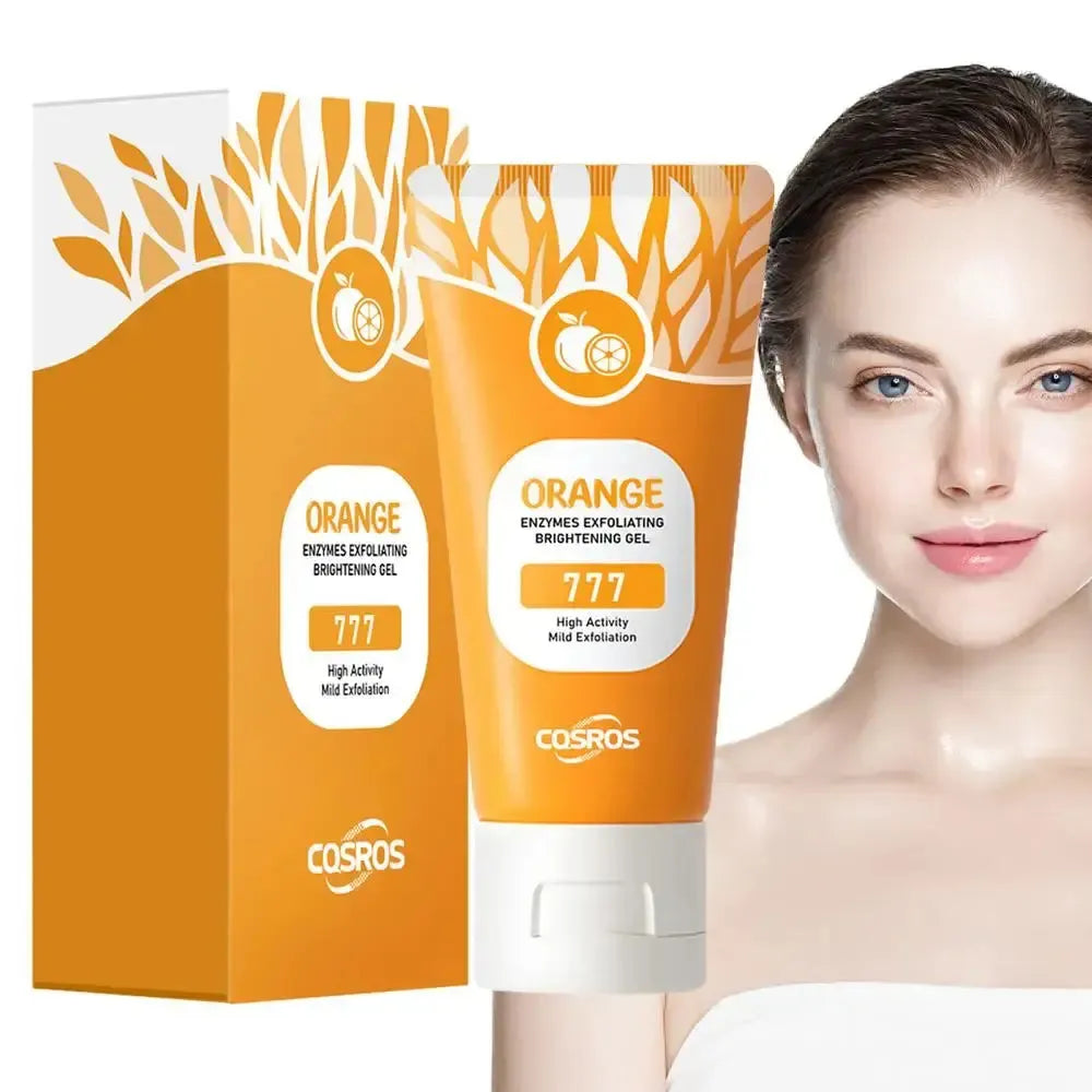 Gel exfoliant purifiant et hydratant aux enzymes d'orange