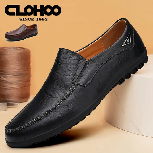 chaussure en cuire de vache elegante et moderne