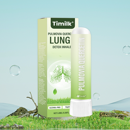 Inhalateur de détoxification pulmonaire à la quercétine Timilk® Pulmovia