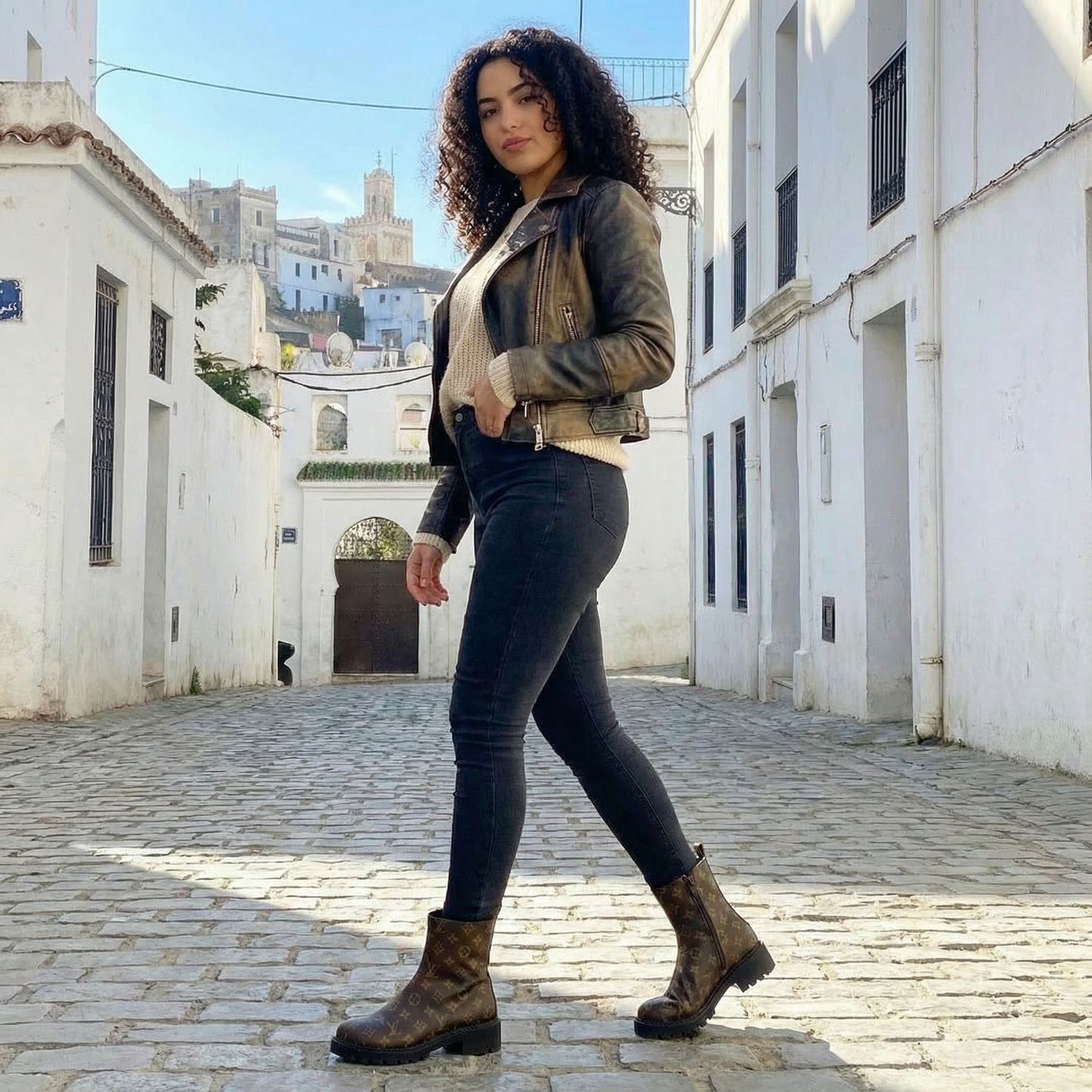 boots LV luxury tendance chic et elegant | بوتس أصلي شتوي كلاس و شيك