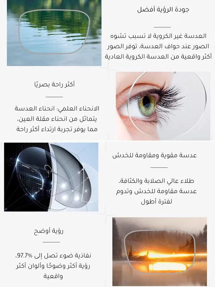 نظارات قراءة محمولة ألمانية بستايل عصري