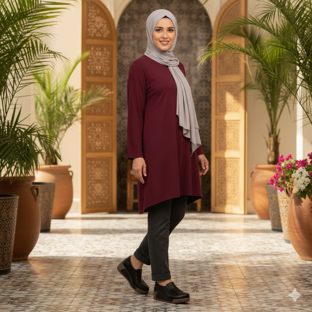 👠 حذاء طبي جلد بكعب | Chaussure Médicale Cuir à Talon TR