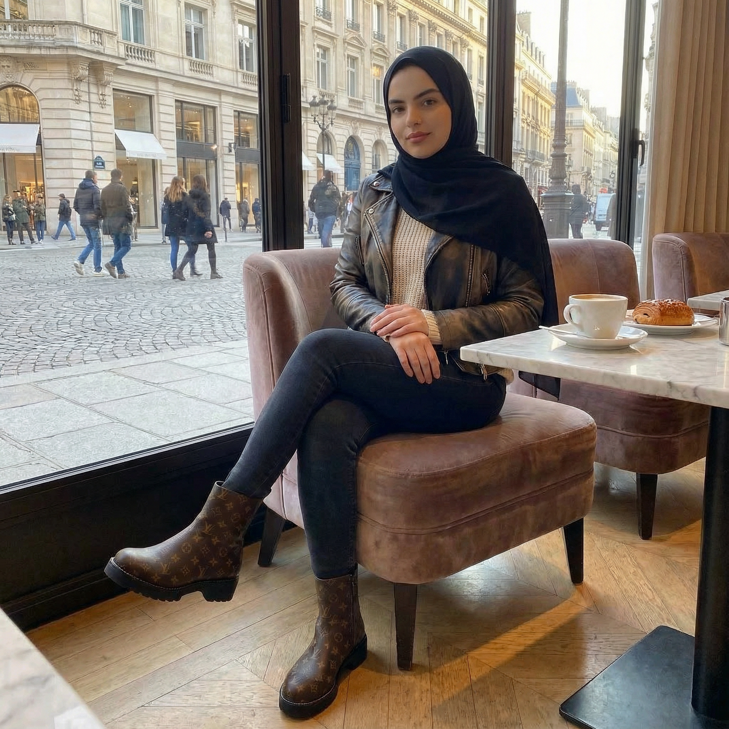 boots LV luxury tendance chic et elegant | بوتس أصلي شتوي كلاس و شيك
