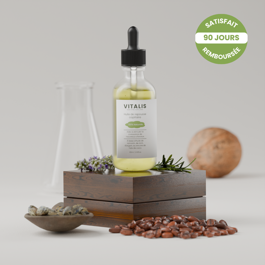 Huile de croissance pour cheveux Vitalis