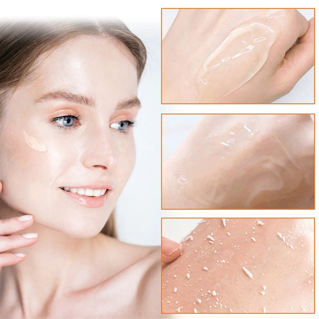 Gel exfoliant purifiant et hydratant aux enzymes d'orange